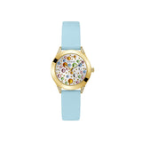 Guess Women 34 mm Size White Dial Round Analog Watch GW0678L1
