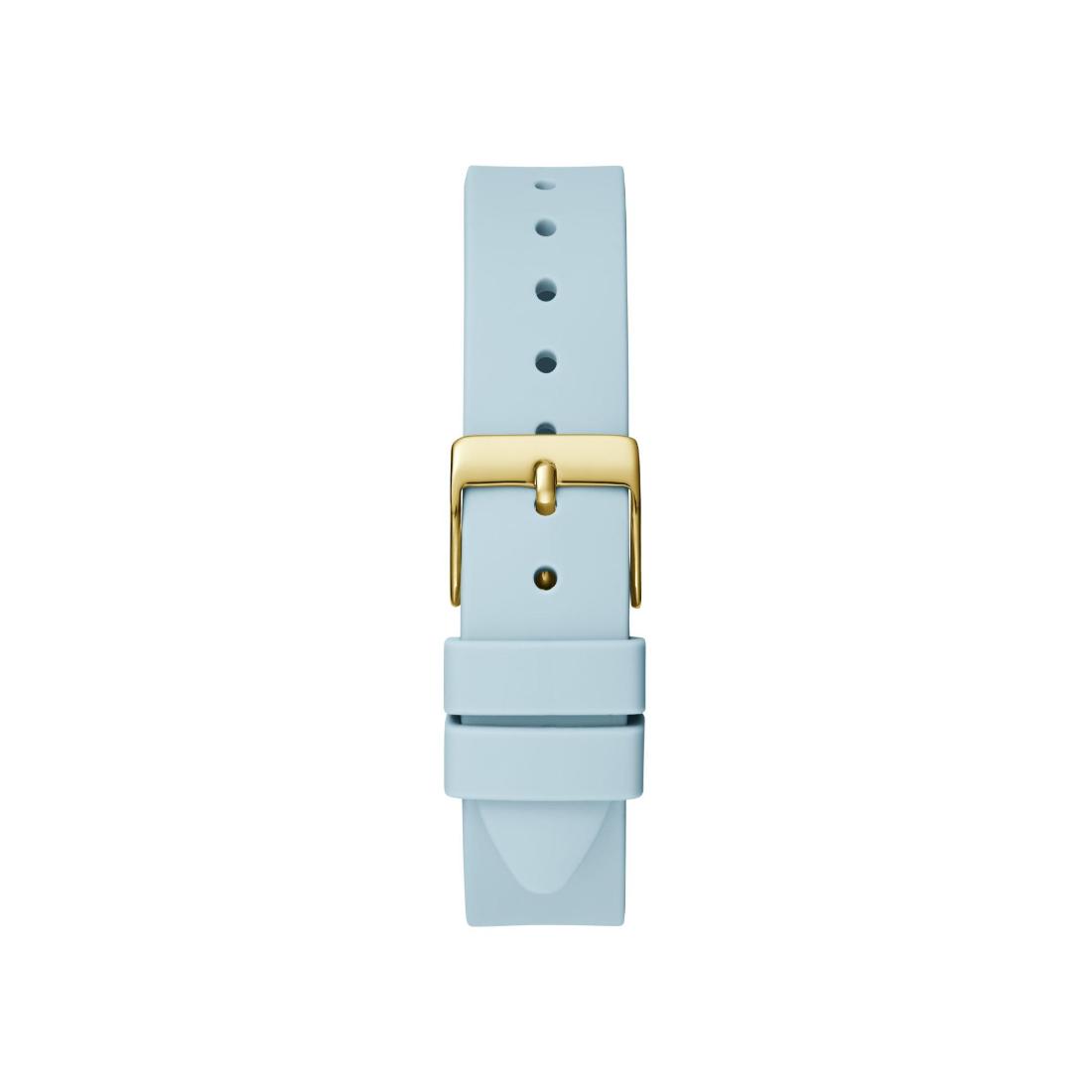 Guess Women 34 mm Size White Dial Round Analog Watch GW0678L1
