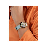 Guess Women 34 mm Size White Dial Round Analog Watch GW0678L1