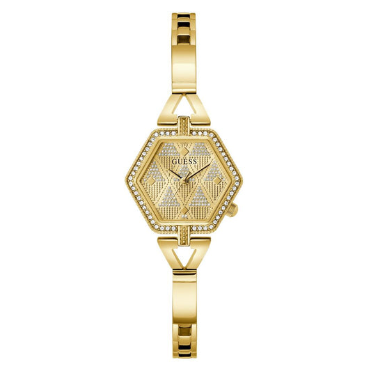 Guess Champagne Dial 28 mm Women Analog Watch - GW0680L2