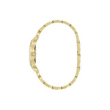 Guess Women's Gold Tone G Link Silver Tone Dial 23mm Watch GW0682L2