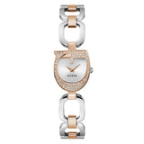 Guess Bejeweled 22 mm Silver Dial Women Analog Watch GW0683L5
