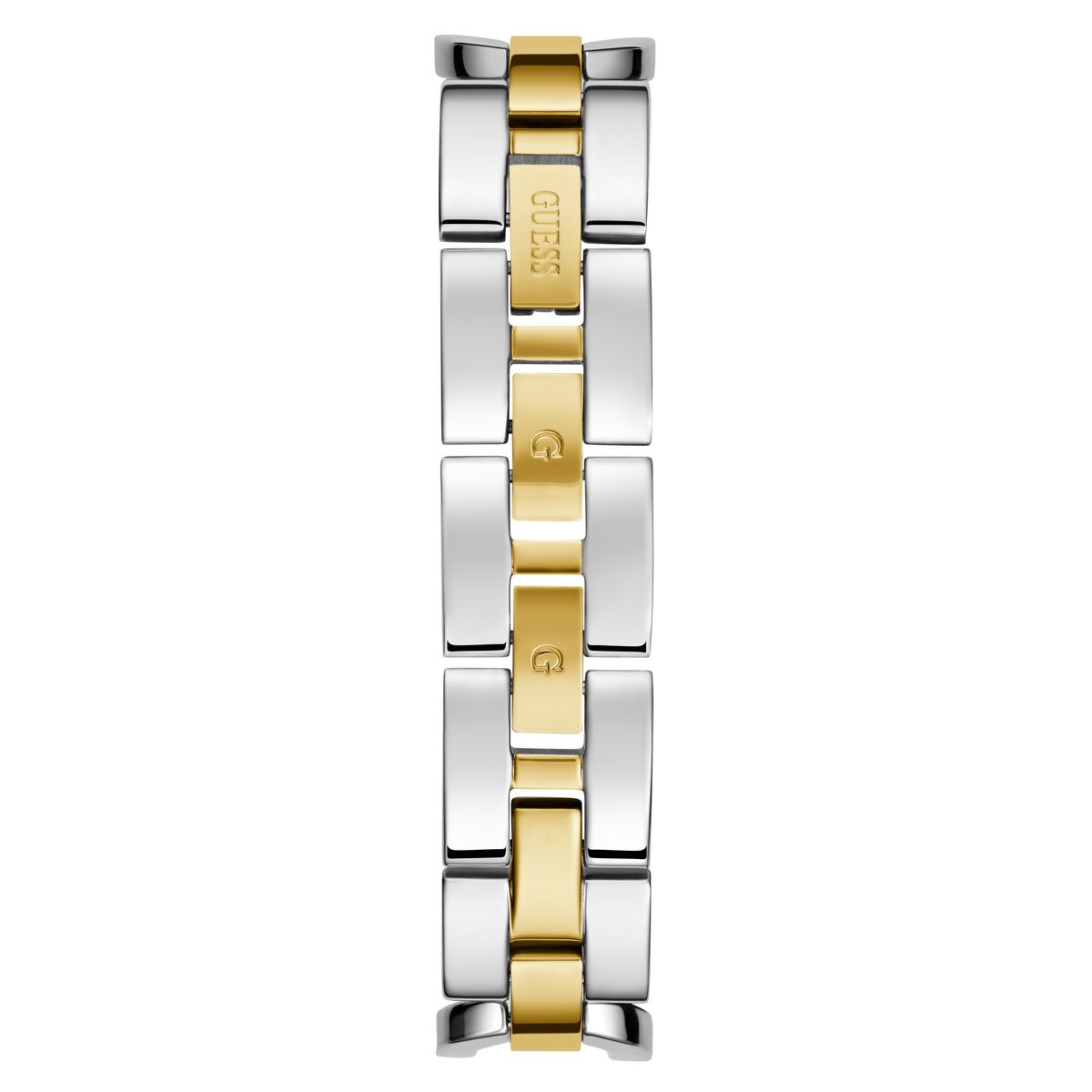 Guess Bejeweled Women 22 mm Silver Dial Analog Watch GW0683L6