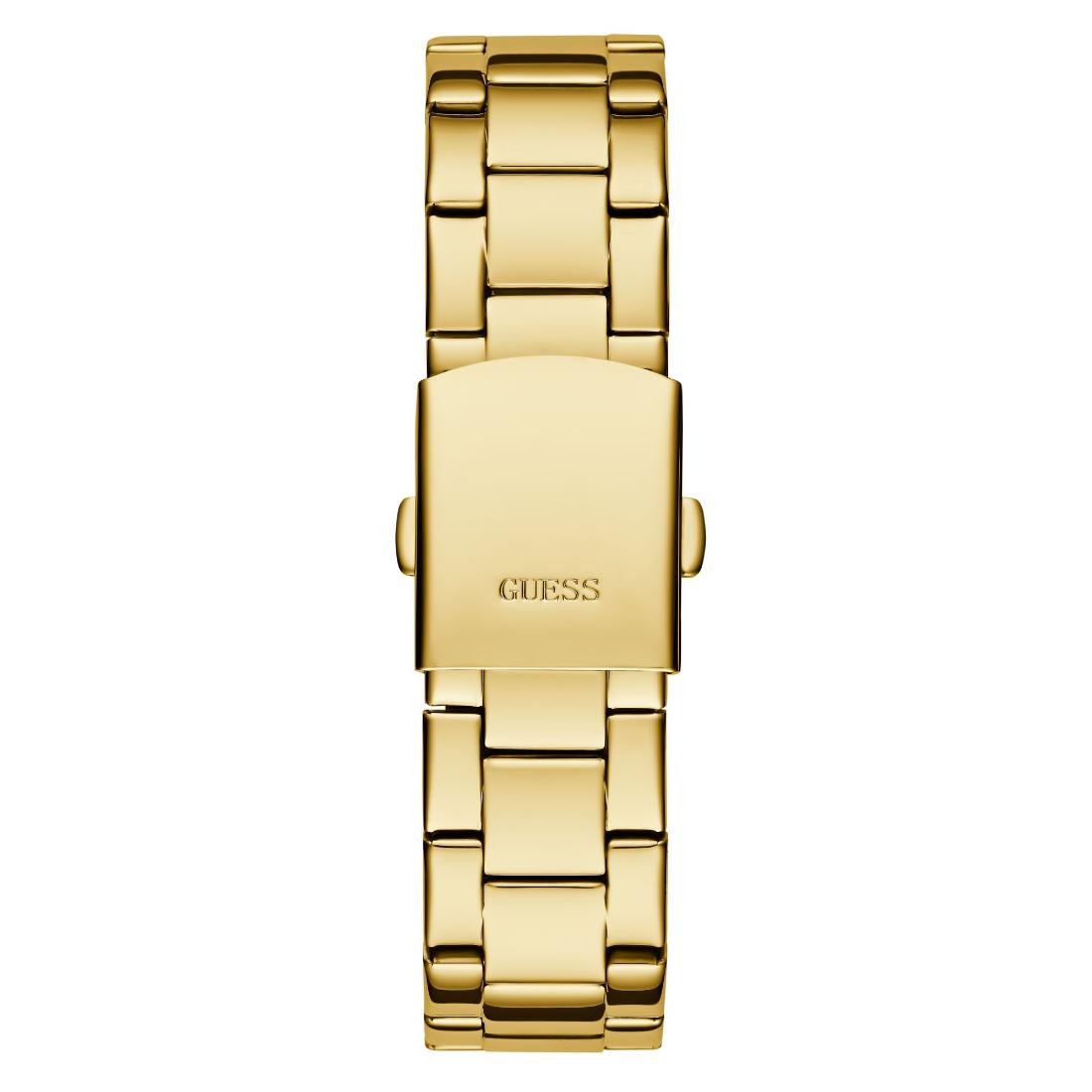 GUESS Halo Gold Tone Round Dial Analog Women's Watch - GW0690L4