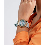 Guess Women 39 mm Blue Dial Analog Watch GW0695L1