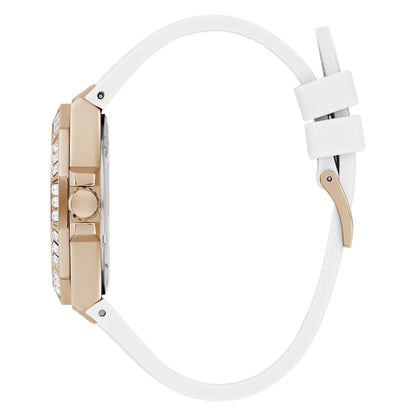 Guess Trend 39 mm White Dial Women Chrono  Watch- GW0695L3