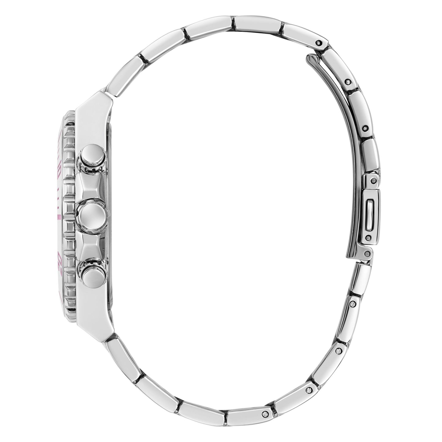 Guess GS Phoebe 38 mm Pink Dial Women Analog Watch- GW0696L1