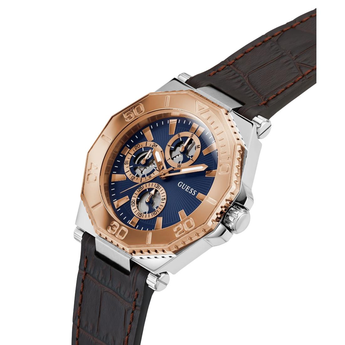 Guess Prime 46.2 mm Size Blue Dial Men Analog Watch GW0704G2