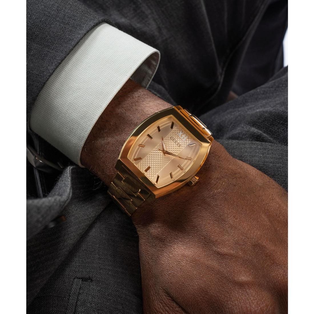 Guess Champagne Dial 42 mm Men Analog Watch GW0705G3