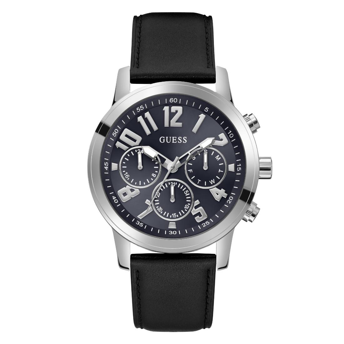 Guess Sport 44 mm Size Blue Dial Men Chronograph Watch GW0709G1