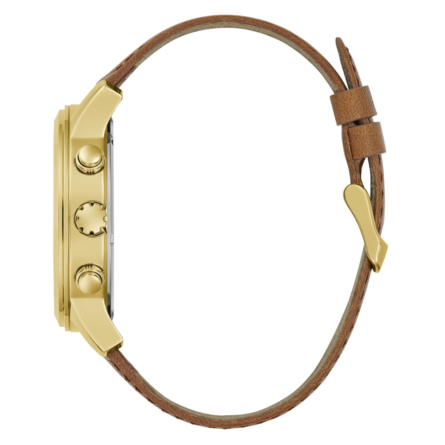 Guess Sport 44 mm White Dial Men Chrono Watch- GW0709G2