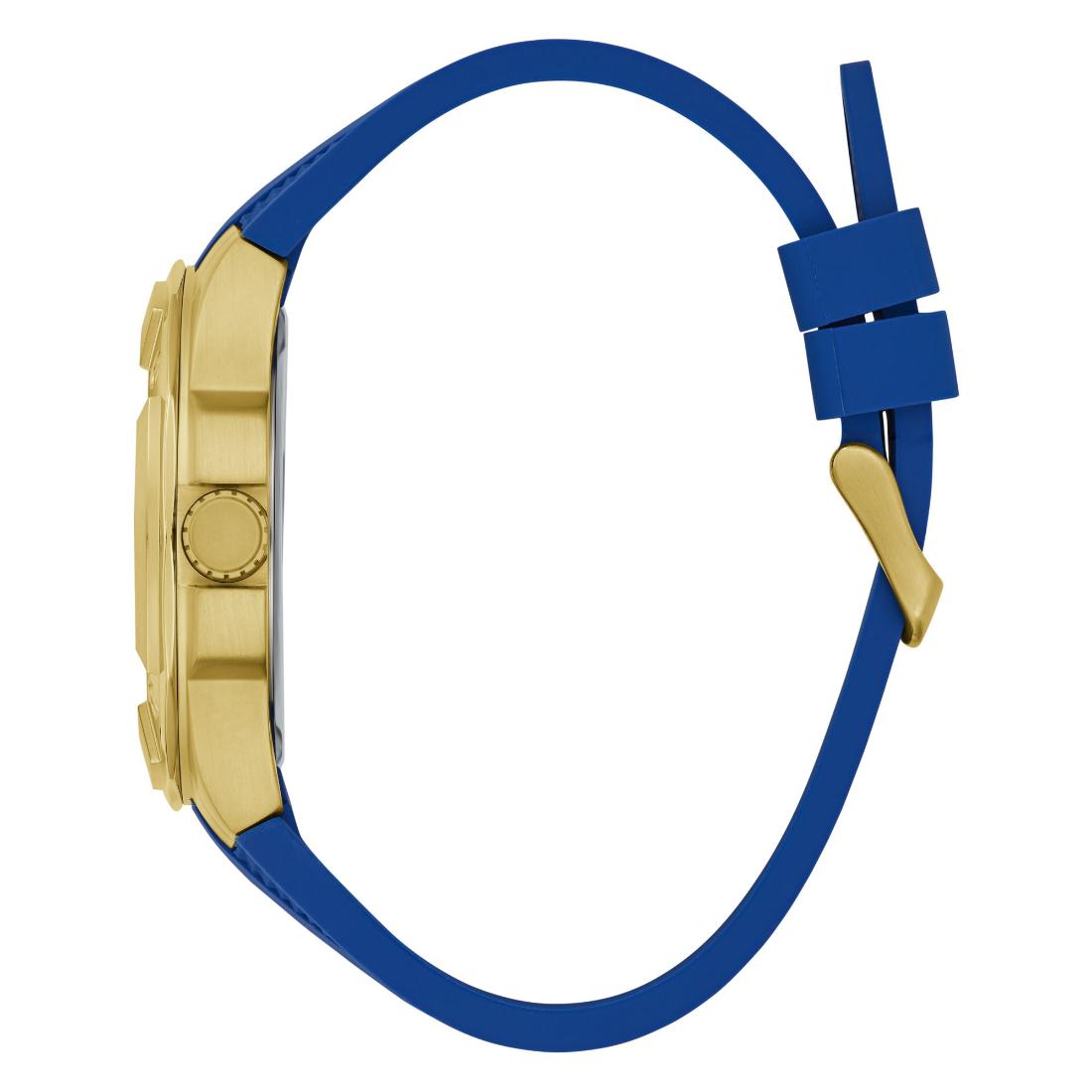 Guess Men 44 mm Blue Dial Analog Watch GW0716G2