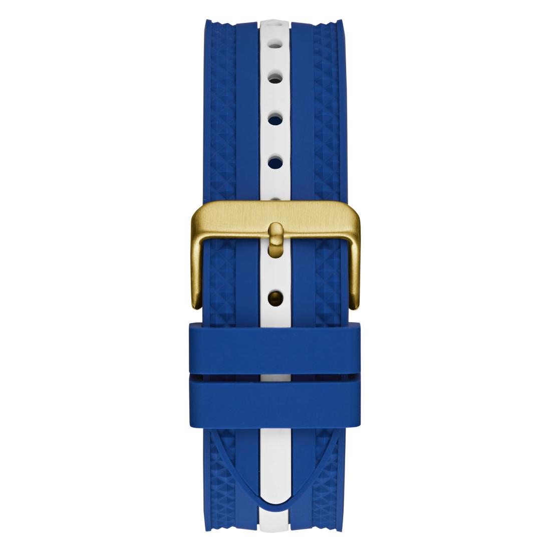 Guess Men 44 mm Blue Dial Analog Watch GW0716G2