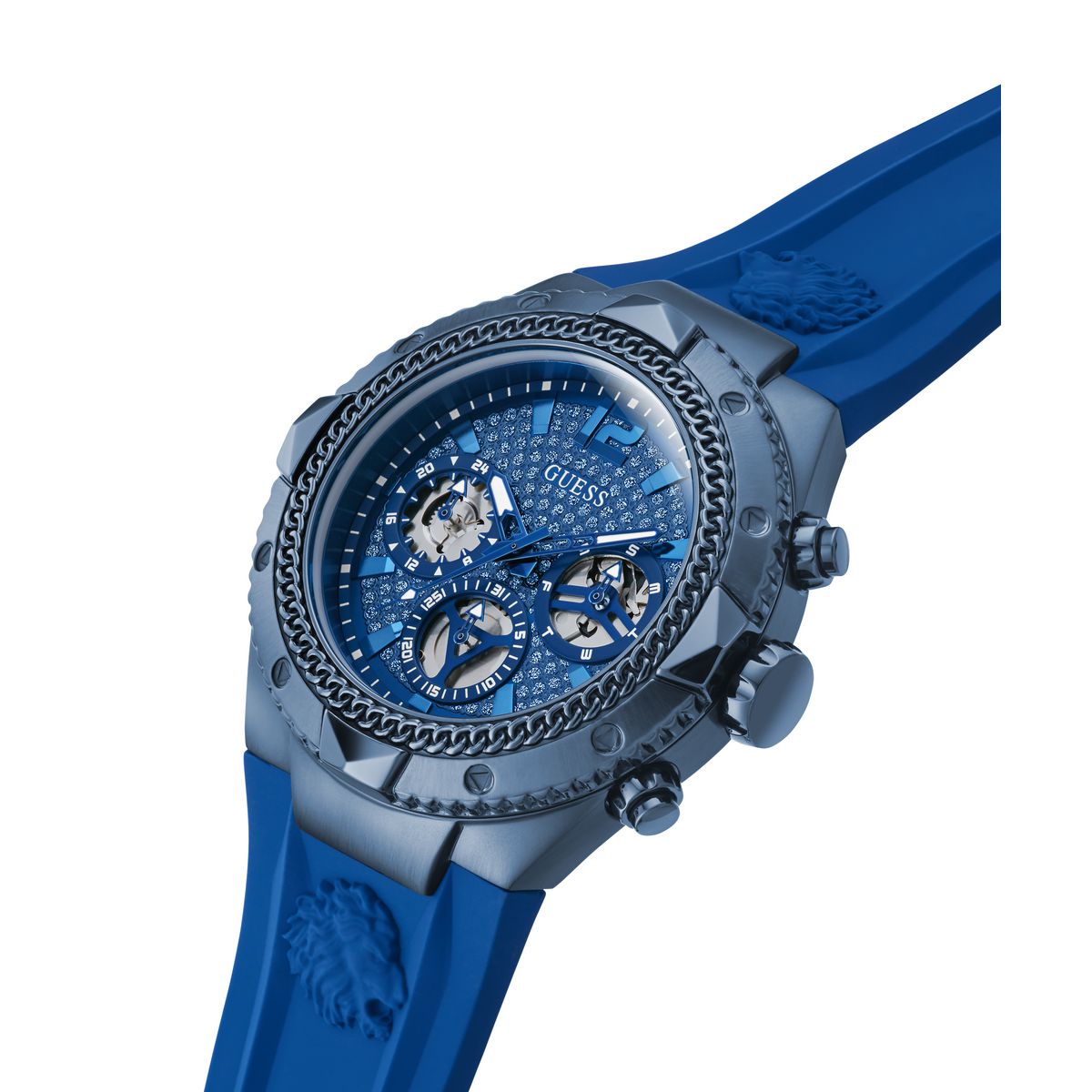 Blue Dial Men Analog Watch
