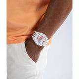 Guess Trend Men 42 mm White Dial Analog Watch GW0720G1