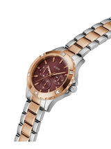 Guess Sport 35 mm Burgundy Dial Women Quartz Analog Watch GW0723L2