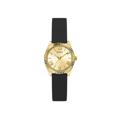 Guess Women 30 mm Size Champagne Dial Round Analog Watch - GW0724L2