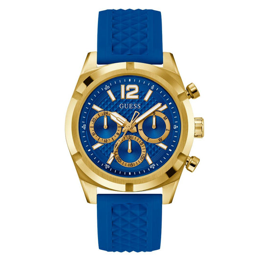 GUESS Men Blue Round Dial Analogue Watch- GW0729G1
