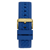 Guess Men Blue Round Dial Analogue Watch GW0729G1