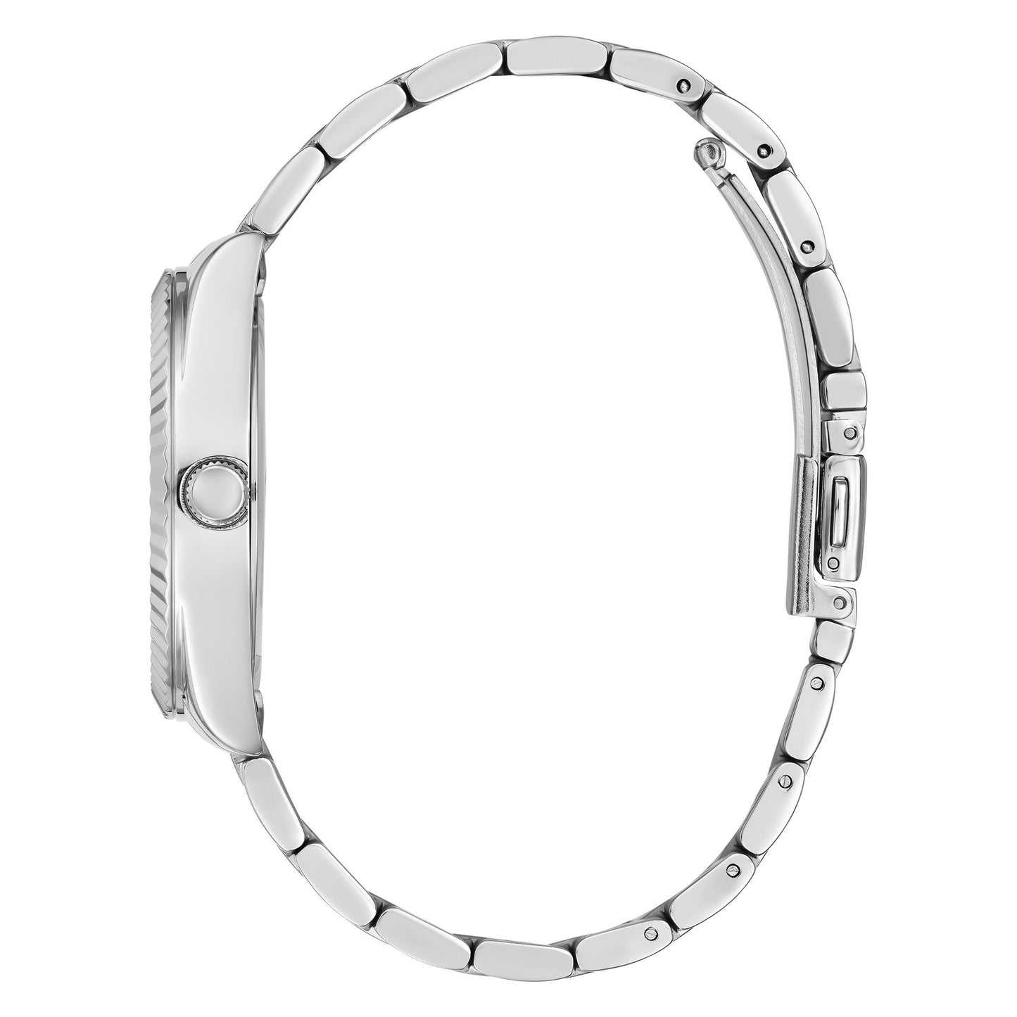 Guess Dress 36 mm Blue Dial Women Analog  Watch- GW0735L1