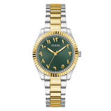 Guess Dress 36 mm Green Dial Women Analog Watch GW0735L2