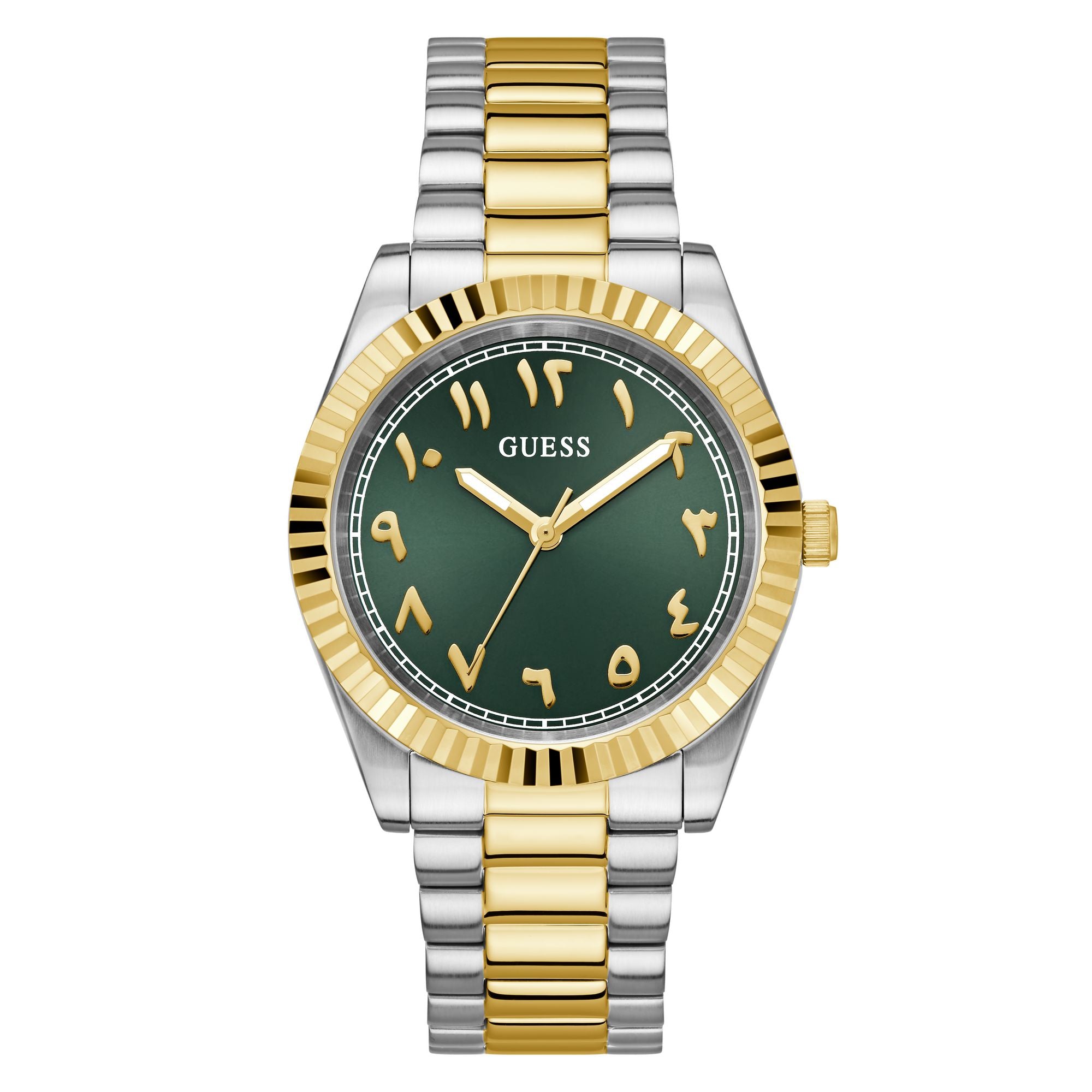 Guess Dress 42 mm Green Dial Men Analog Watch GW0736G2