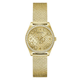 Guess Boa Gold Tone Round Dial Analog Women's Watch GW0748L2