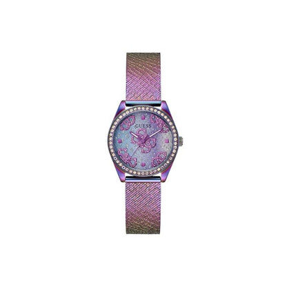 Guess Boa 32 mm Purple Dial Analog Women Watch- GW0748L3