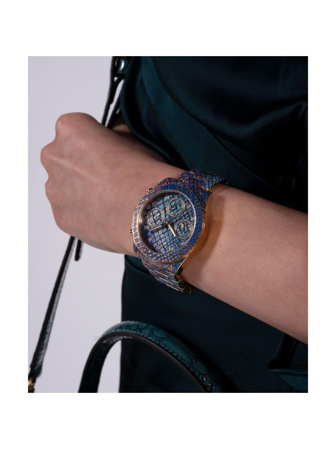 Guess Trend Women 38 mm Multicolor Dial Chrono Watch GW0752L1