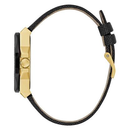 GUESS Glaze Black Octagonal Dial Analog Women's Watch - GW0753L4