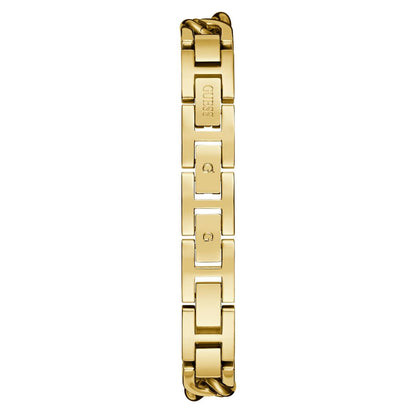 Guess Bejeweled 25 mm Champagne Dial Women Analog Watch- GW0758L2