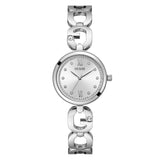 Guess Bejeweled 30 mm Silver Dial Women Analog Watch GW0759L1