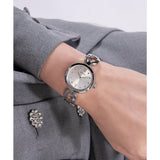 Guess Bejeweled 30 mm Silver Dial Women Analog Watch GW0759L1