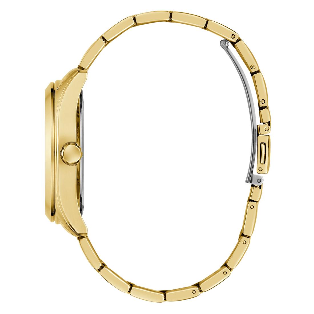 Guess Zoe Gold Tone Round Dial Analog Women's Watch GW0760L2