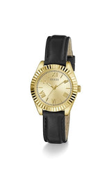 Guess Round 30 mm Champagne Dial Analog Women Watch GW0761L1