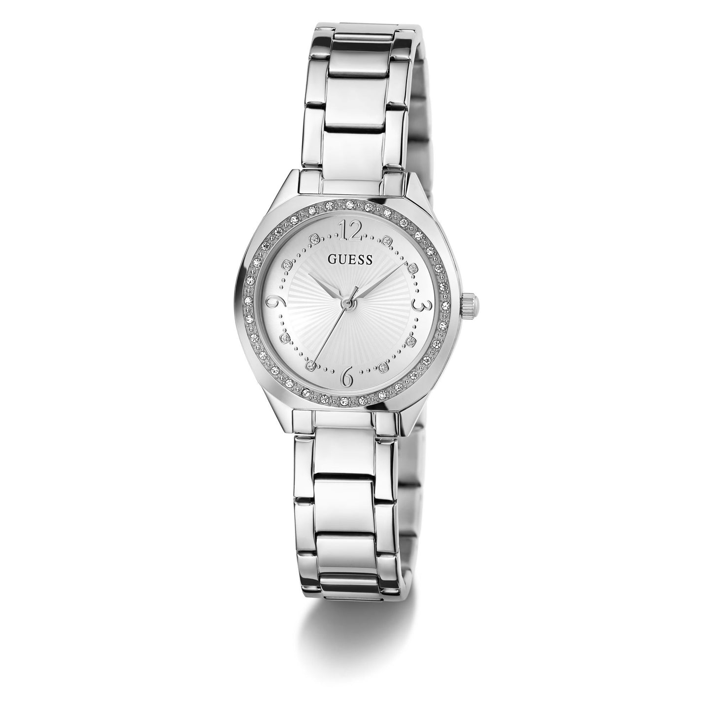 Guess Ladies 30 mm Silver Tone Analog Watch GW0767L1