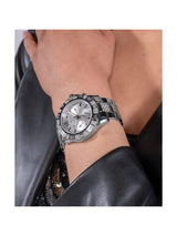 Guess Sport Women 40 mm Silver-Tone Dial Chrono Watch GW0771L1