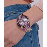 Guess Sport 40 mm Purple Dial Women Chrono Watch GW0771L4
