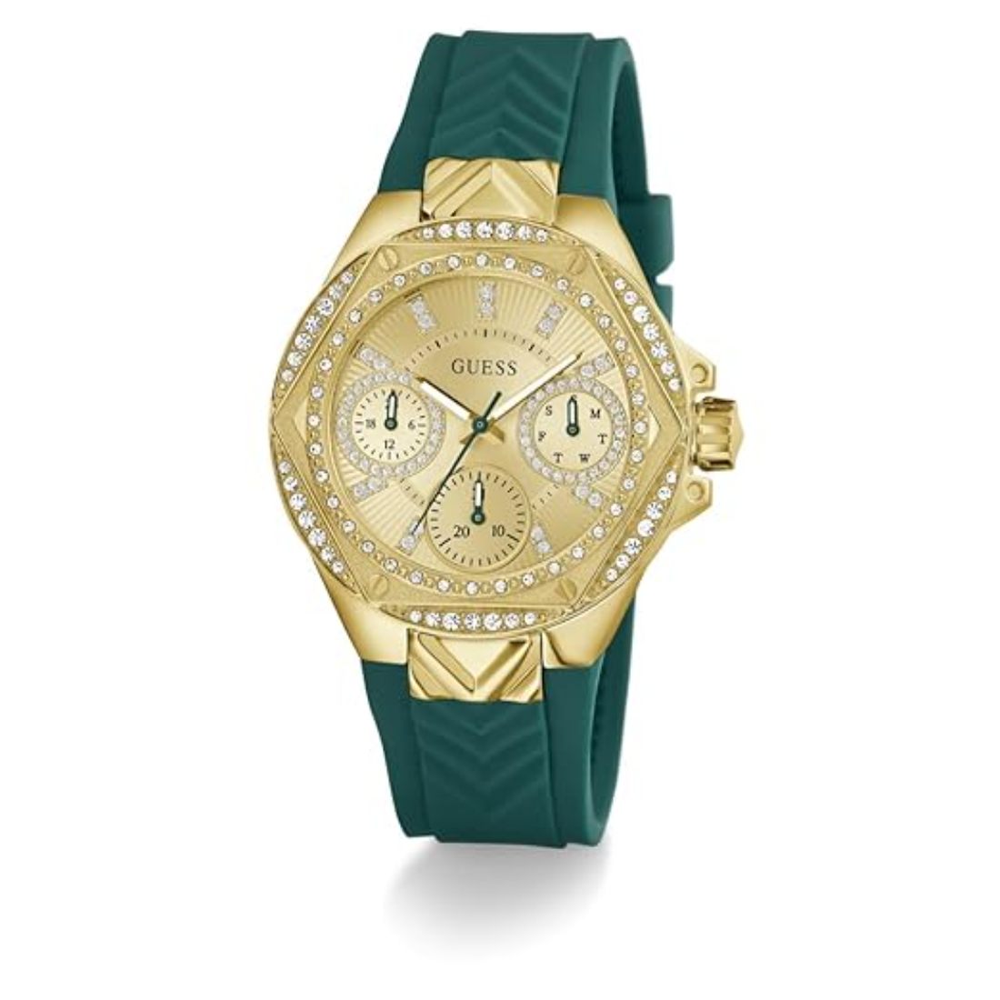 GUESS GS ENVY 38 mm Gold Dial Ladies Watch GW0774L2