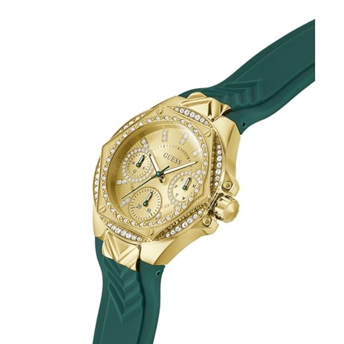 GUESS GS ENVY 38 mm Gold Dial Ladies Watch GW0774L2