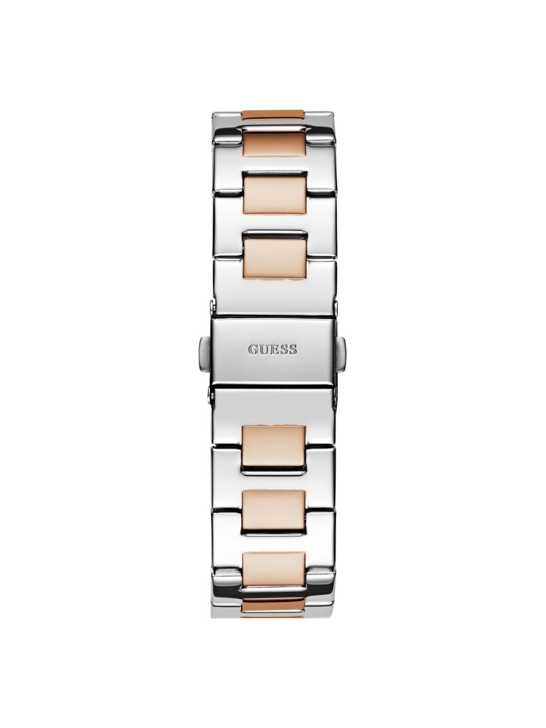 Guess Trend Women 40 mm Rose Gold Dial Chrono Watch GW0777L3