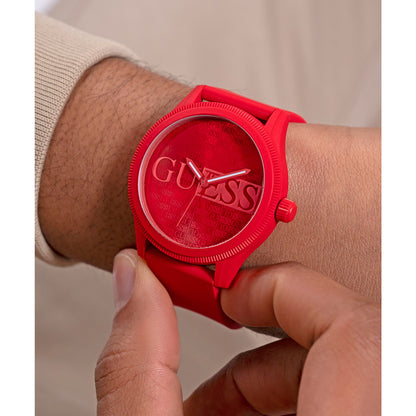 Guess Reputation 45 mm Red Dial Analog Men Watch- GW0780G2