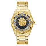 Guess Men 42 mm Quartz Analog Black Dial Silicone Strap Watch GW0783G1