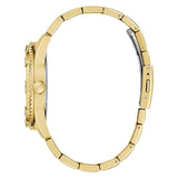 Guess Men 42 mm Quartz Analog Black Dial Silicone Strap Watch GW0783G1