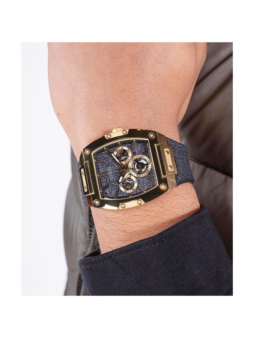 Guess Trend Men 42 mm Black Dial Chrono Watch GW0786G1