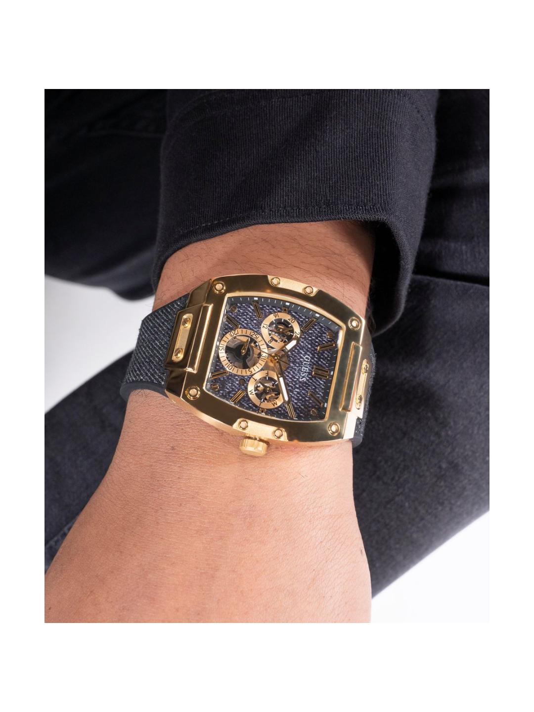 Guess Trend Men 42 mm Black Dial Chrono Watch GW0786G1