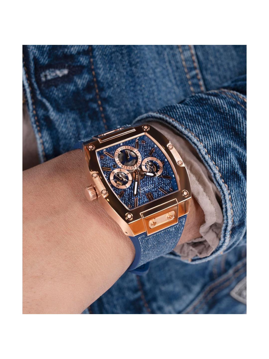 Guess Trend Men 42 mm Blue Dial Chrono Watch GW0786G2