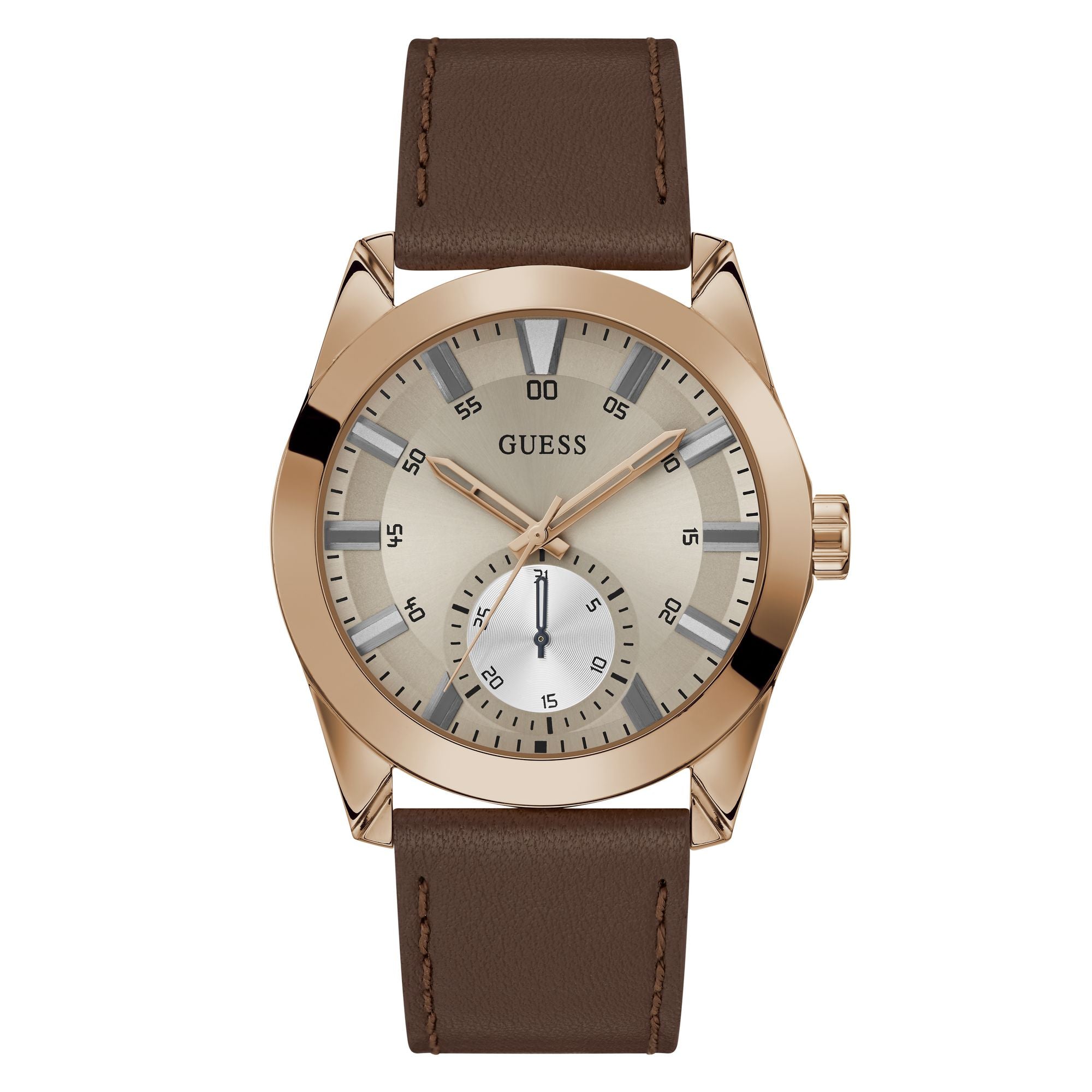 Guess Dress 44 mm Brown Dial Men Analog Watch GW0793G3