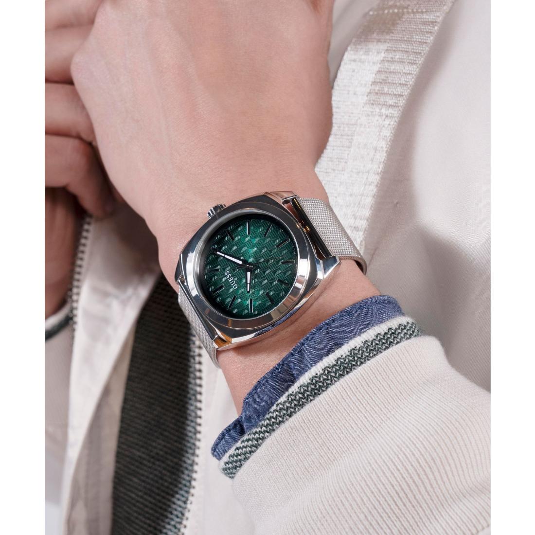 Guess Dress 42.5 mm Green Dial Men Analog Watch GW0794G1