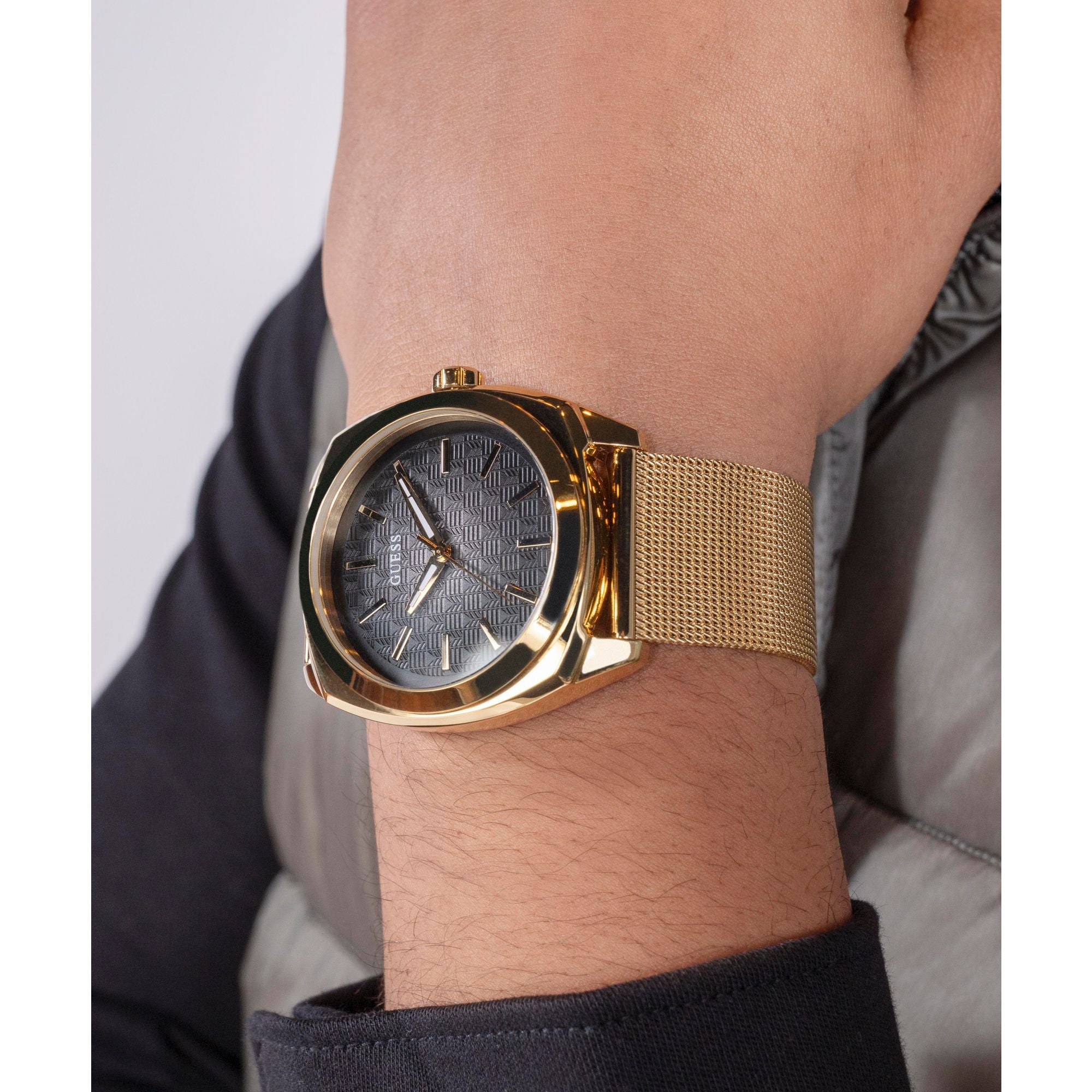 Guess Dress 43 mm Black Dial Men Analog Watch GW0794G2